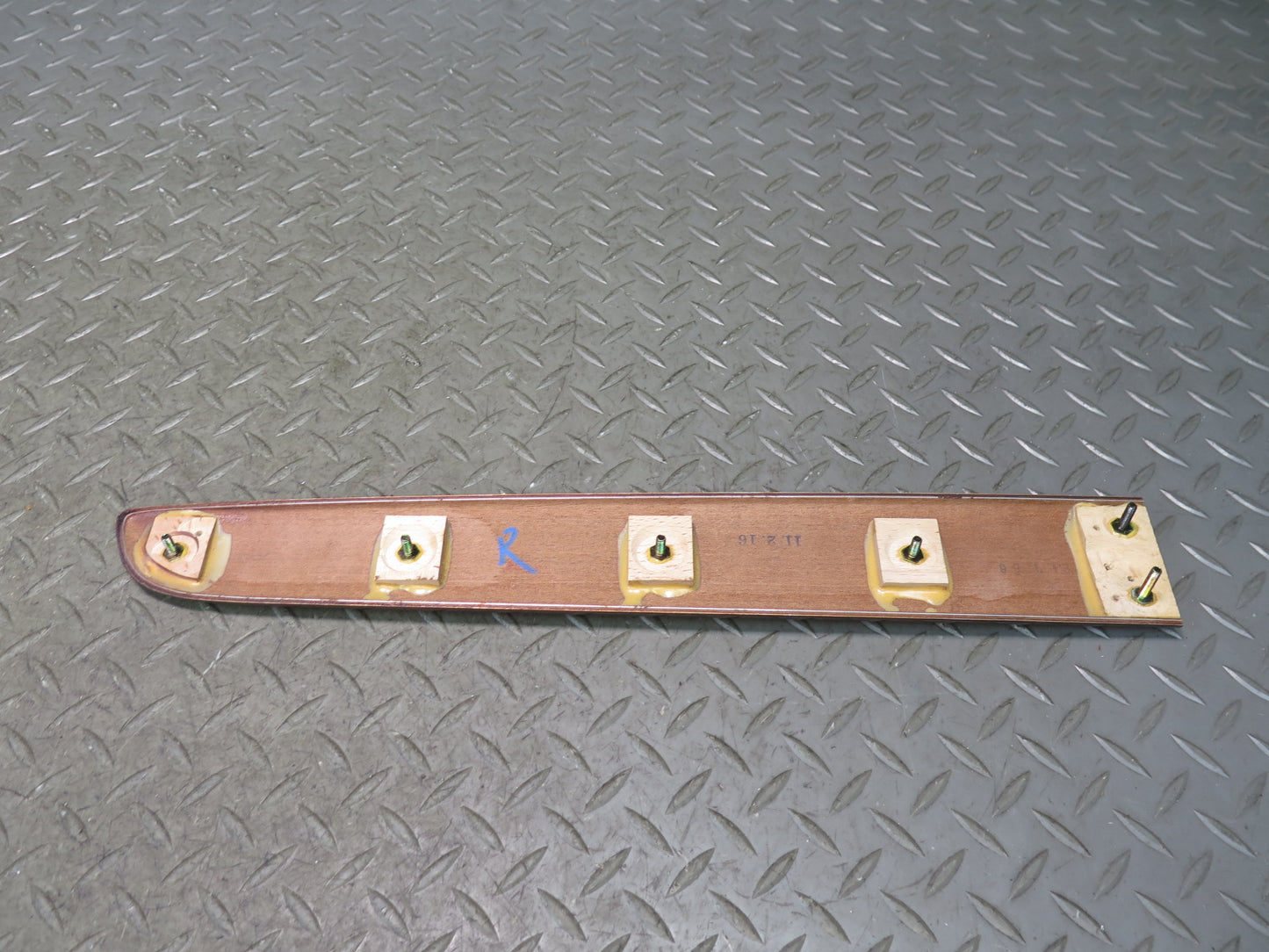 97-00 Lexus UZZ30L SC300 SC400 Set of 3 Door Wood Trim Bezel Cover Panel OEM