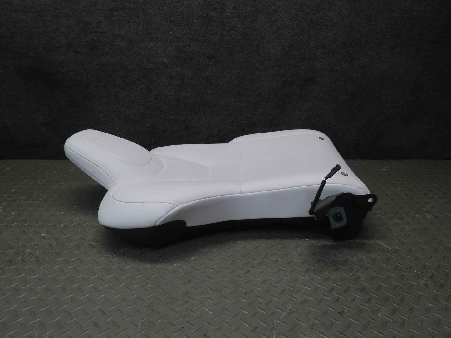 2016-2019 Tesla Model S 75D Rear Right Side Upper Leather Seat Cushion White