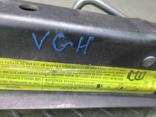 06-09 VW Golf MK5 R32 Emergency Spare Tire Lift Jack w Wrench OEM