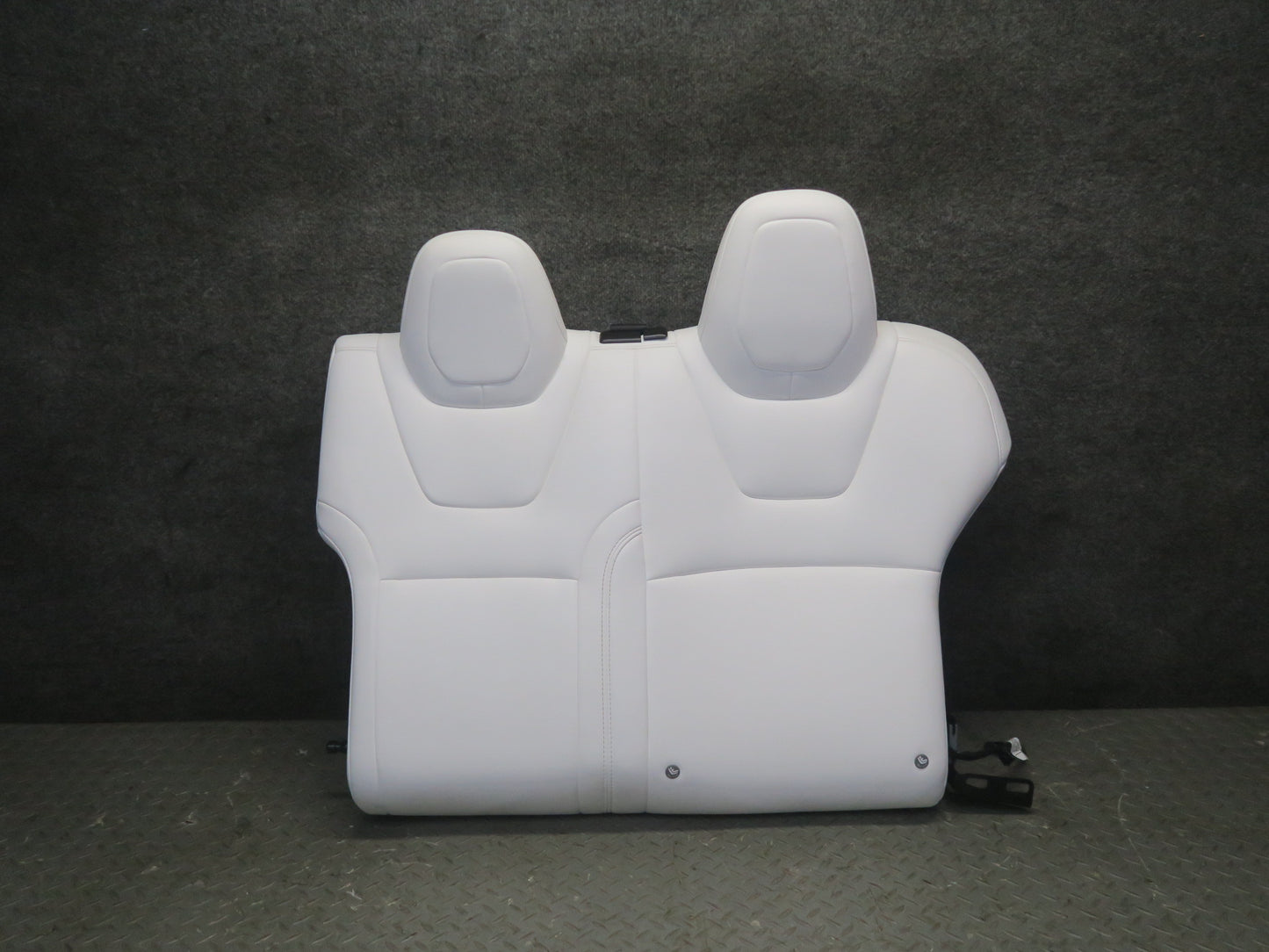 2016-2019 Tesla Model S 75D Rear Right Side Upper Leather Seat Cushion White