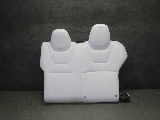 2016-2019 Tesla Model S 75D Rear Right Side Upper Leather Seat Cushion White