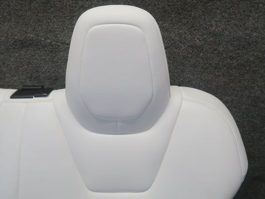 2016-2019 Tesla Model S 75D Rear Right Side Upper Leather Seat Cushion White