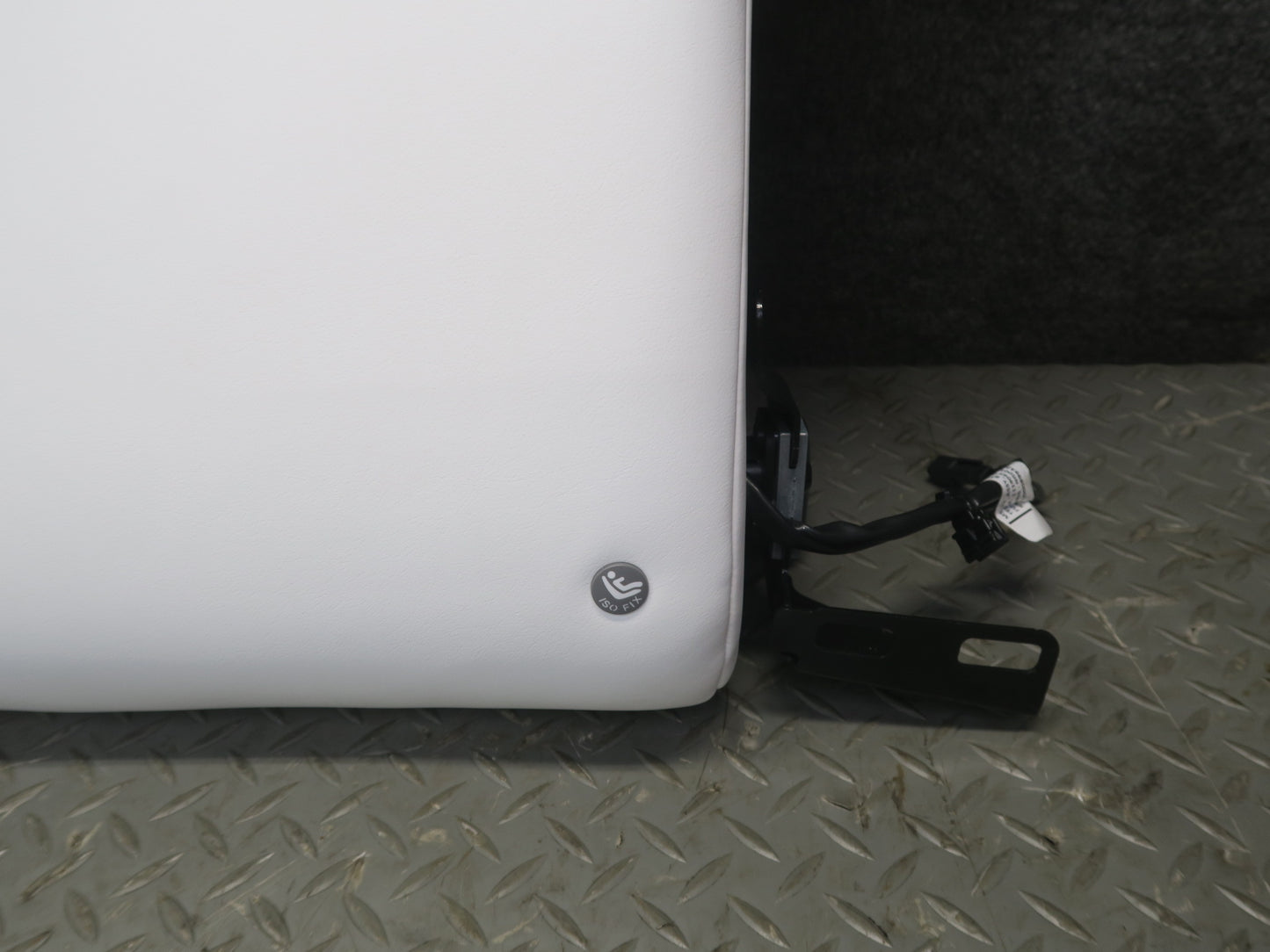 2016-2019 Tesla Model S 75D Rear Right Side Upper Leather Seat Cushion White