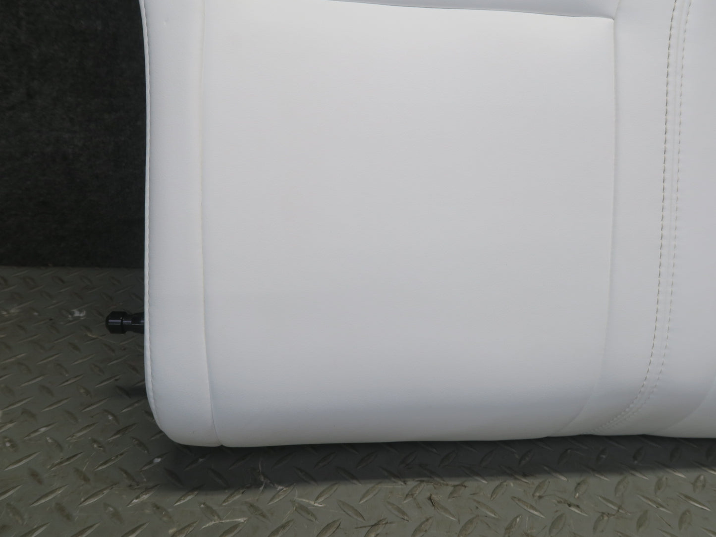 2016-2019 Tesla Model S 75D Rear Right Side Upper Leather Seat Cushion White