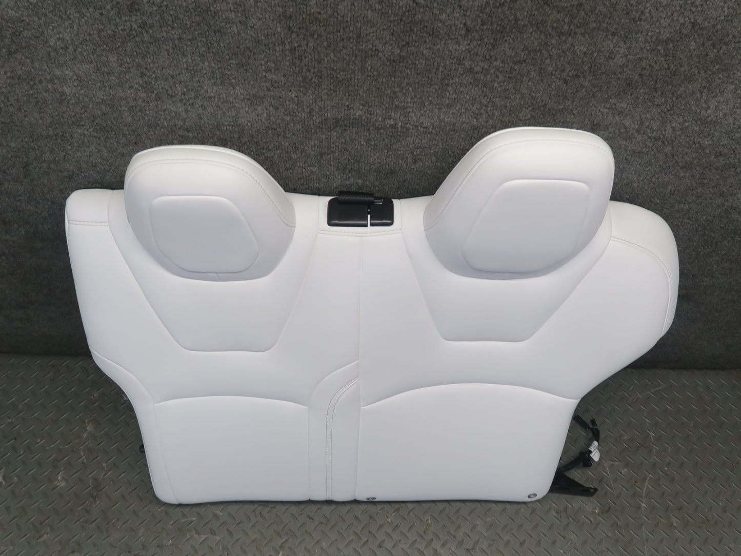 2016-2019 Tesla Model S 75D Rear Right Side Upper Leather Seat Cushion White