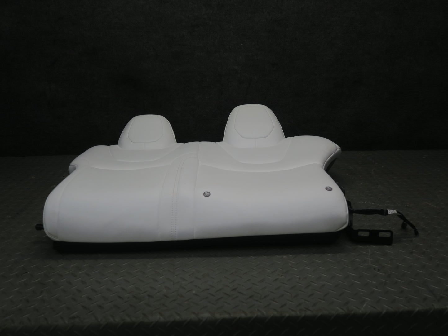 2016-2019 Tesla Model S 75D Rear Right Side Upper Leather Seat Cushion White