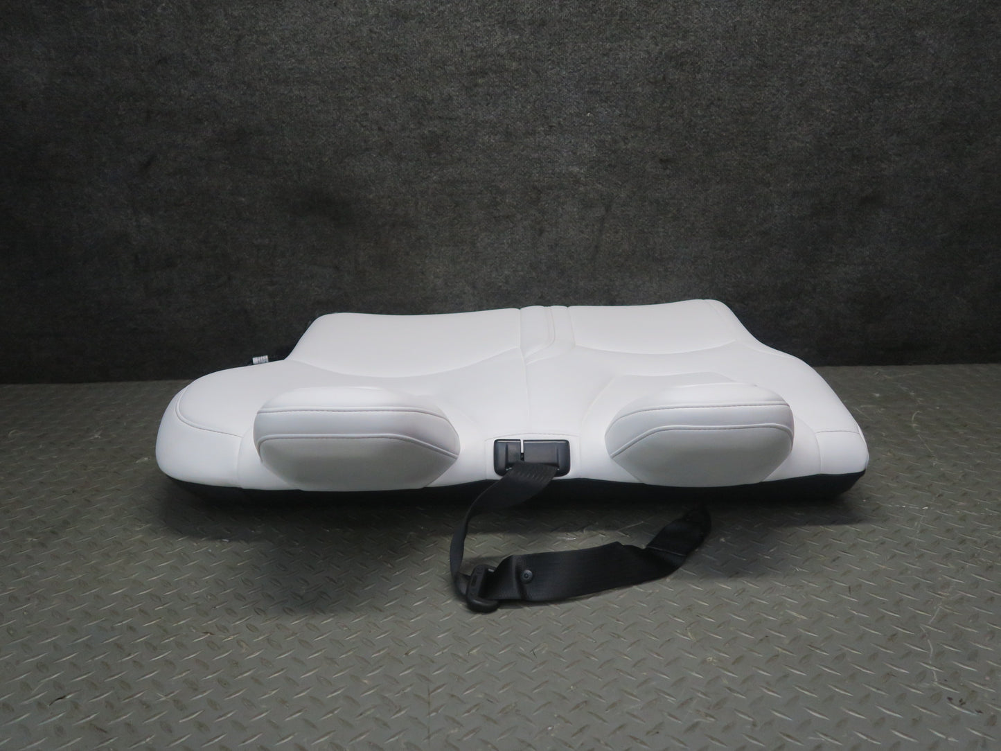 2016-2019 Tesla Model S 75D Rear Right Side Upper Leather Seat Cushion White