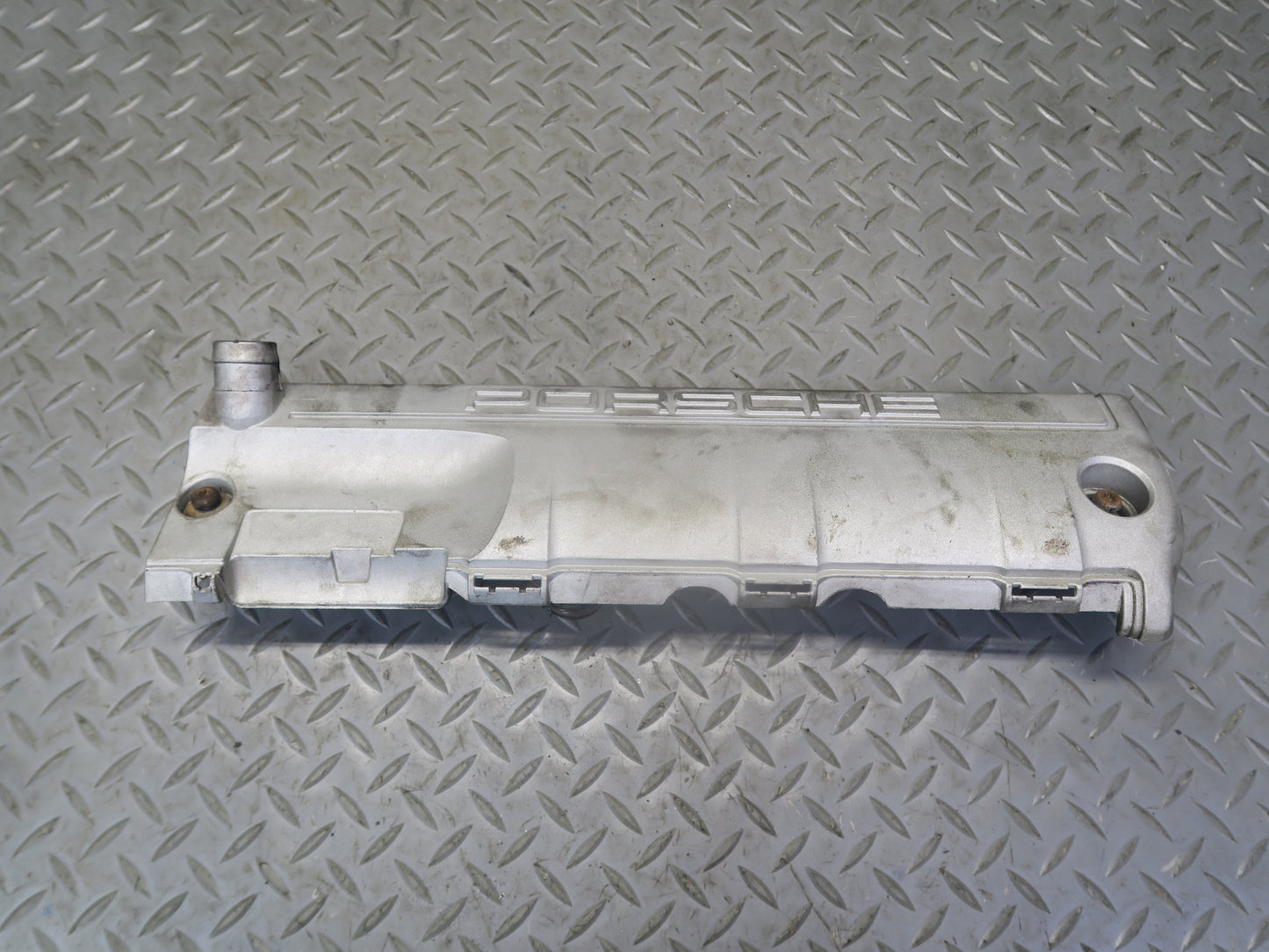 08-10 Porsche Cayenne 957 Turbo Engine Ignition Oil Separator Valve Cover Set