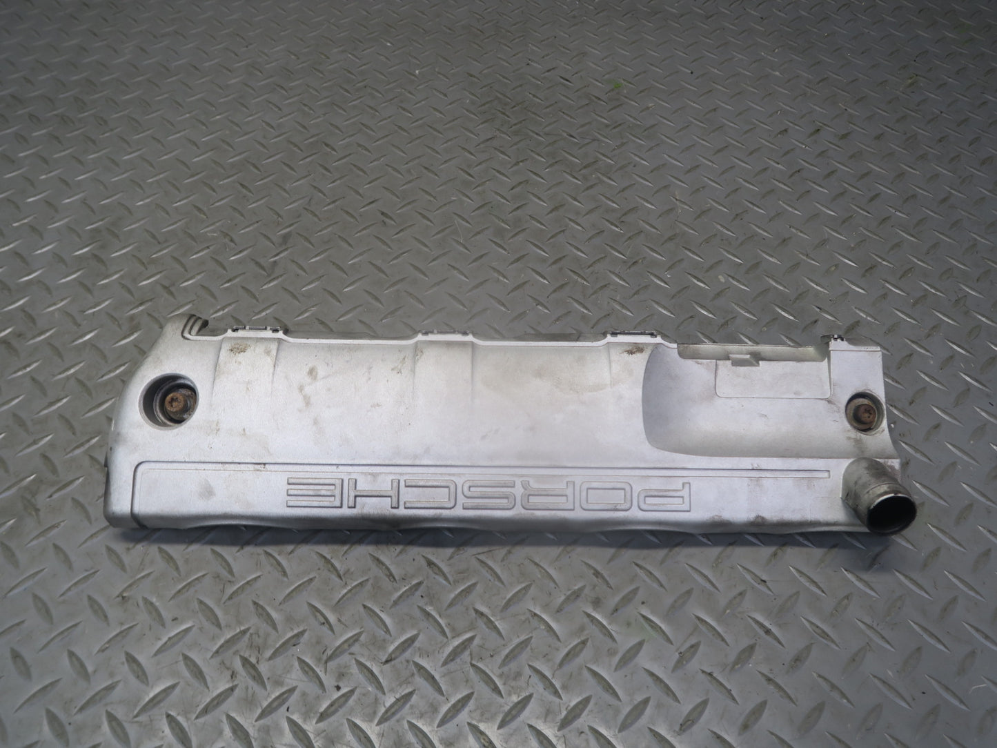 08-10 Porsche Cayenne 957 Turbo Engine Ignition Oil Separator Valve Cover Set