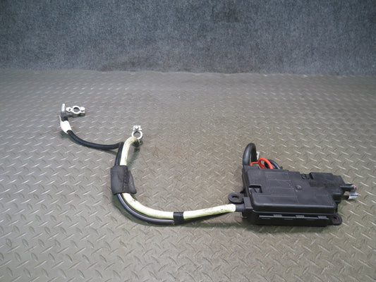 06-09 VW Golf MK5 R32 3.2L Battery Negative Cable w Fuse Box 1K0971226