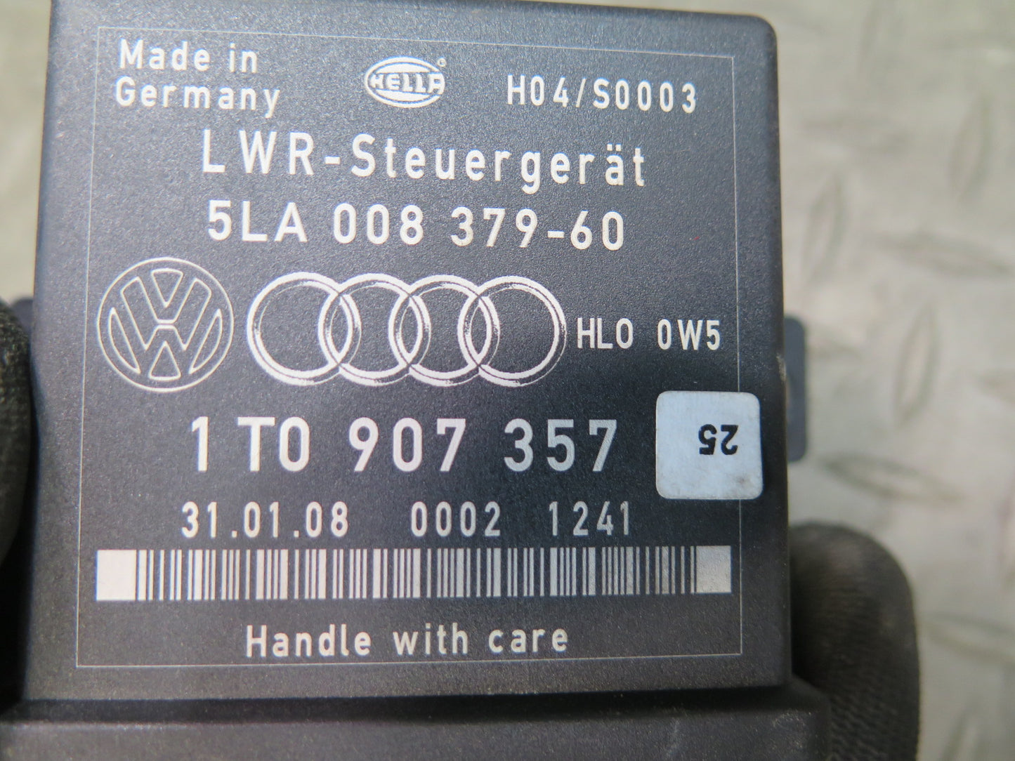 06-09 VW Golf MK5 R32 Headlight Range Control Module 1T0907357 OEM