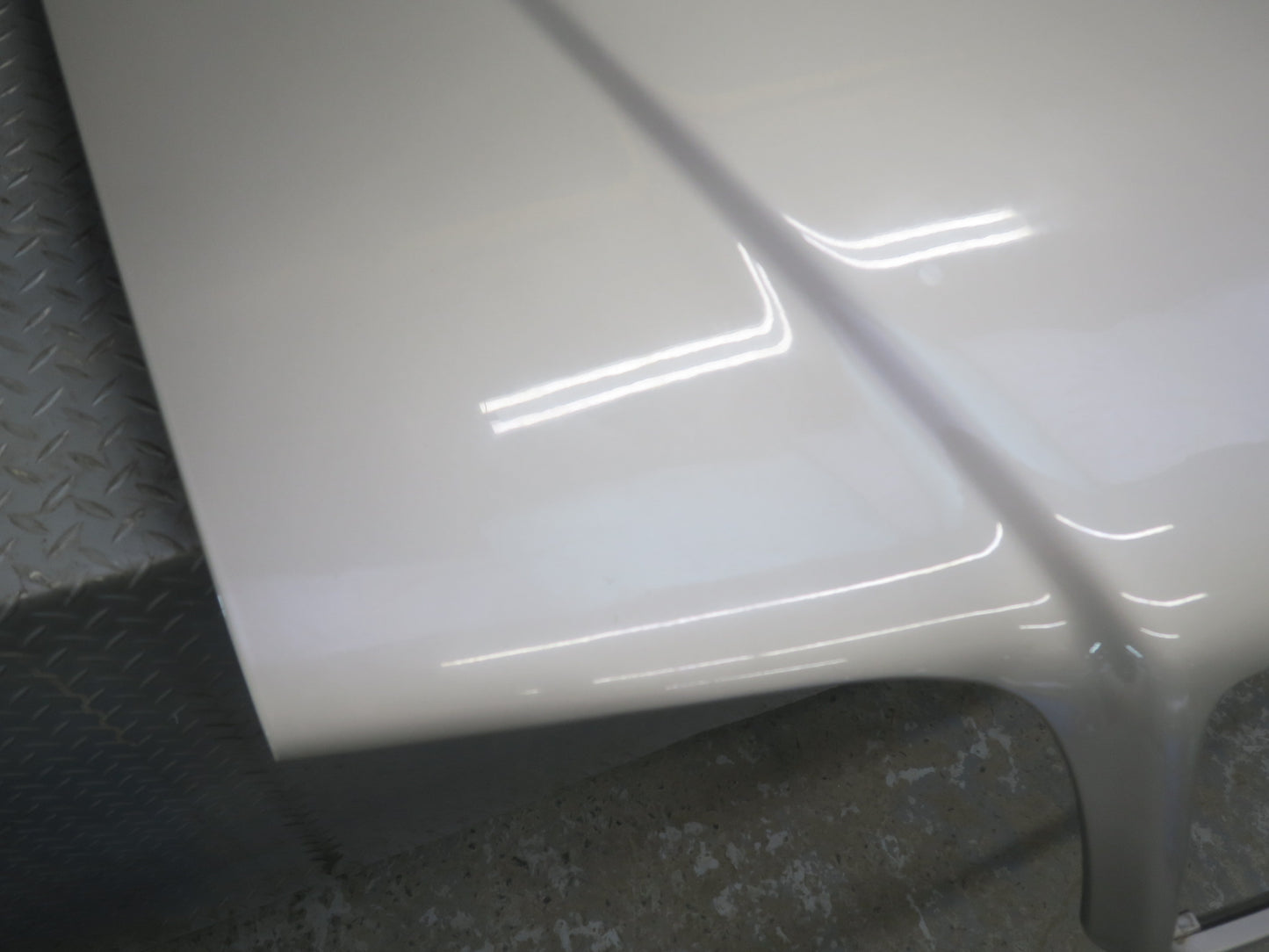 94-99 Mercedes W140 S500 Sedan Front Hood Bonnet Shell Panel Cover Silver OEM