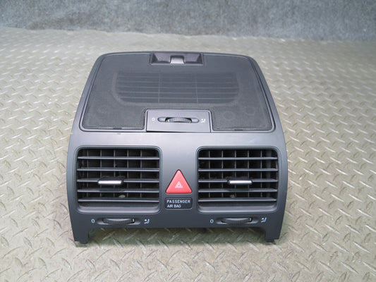 06-09 VW Golf MK5 R32 Dash Front Center Speaker Grille w Air Vents OEM