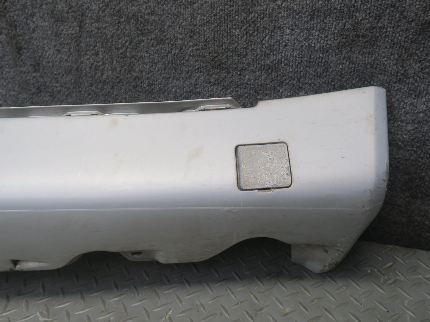 96-02 Mercedes R129 Sl-class Set of 2 Side Skirt Rocker Panel Molding Silver OEM