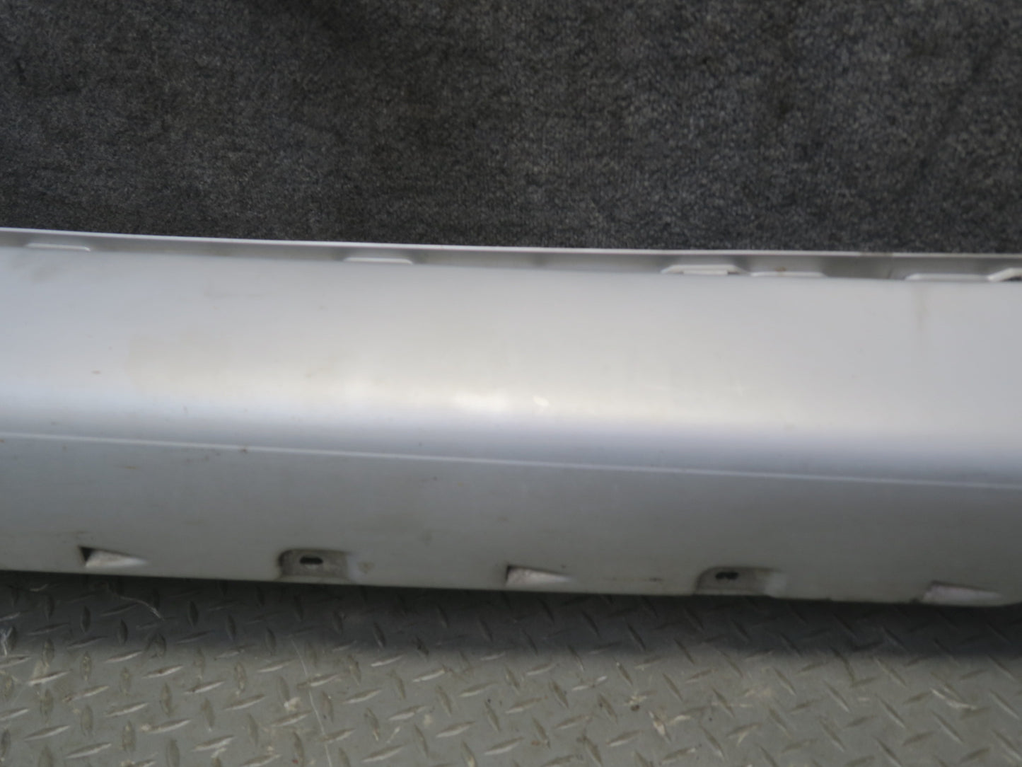 96-02 Mercedes R129 Sl-class Set of 2 Side Skirt Rocker Panel Molding Silver OEM