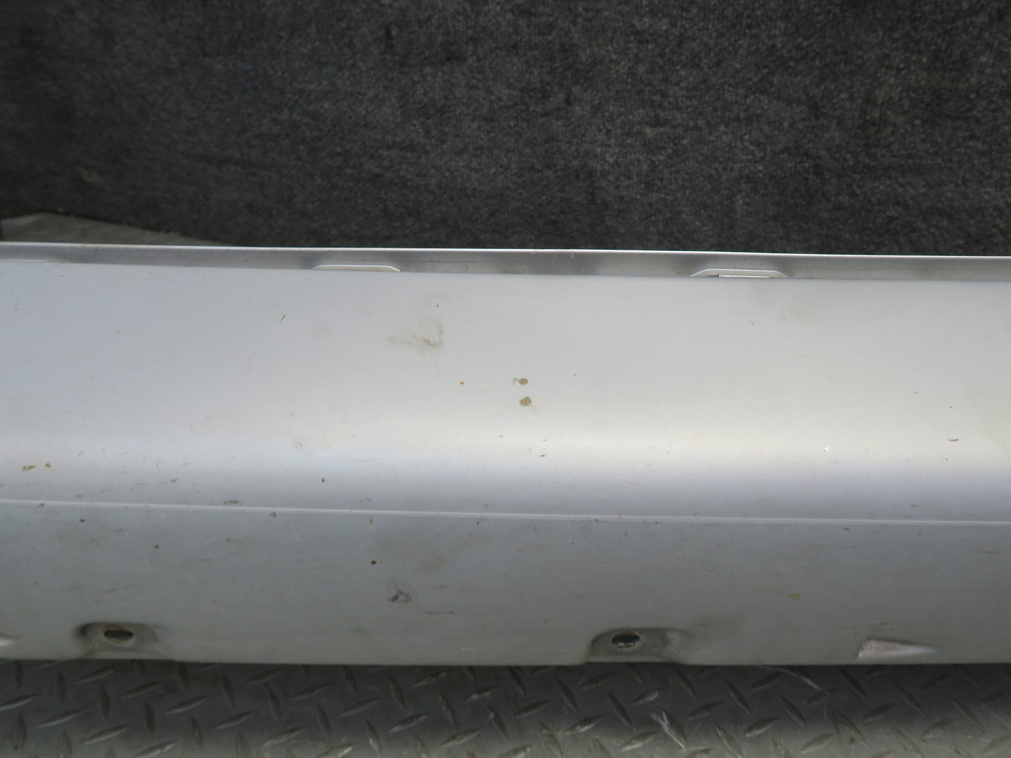 96-02 Mercedes R129 Sl-class Set of 2 Side Skirt Rocker Panel Molding Silver OEM
