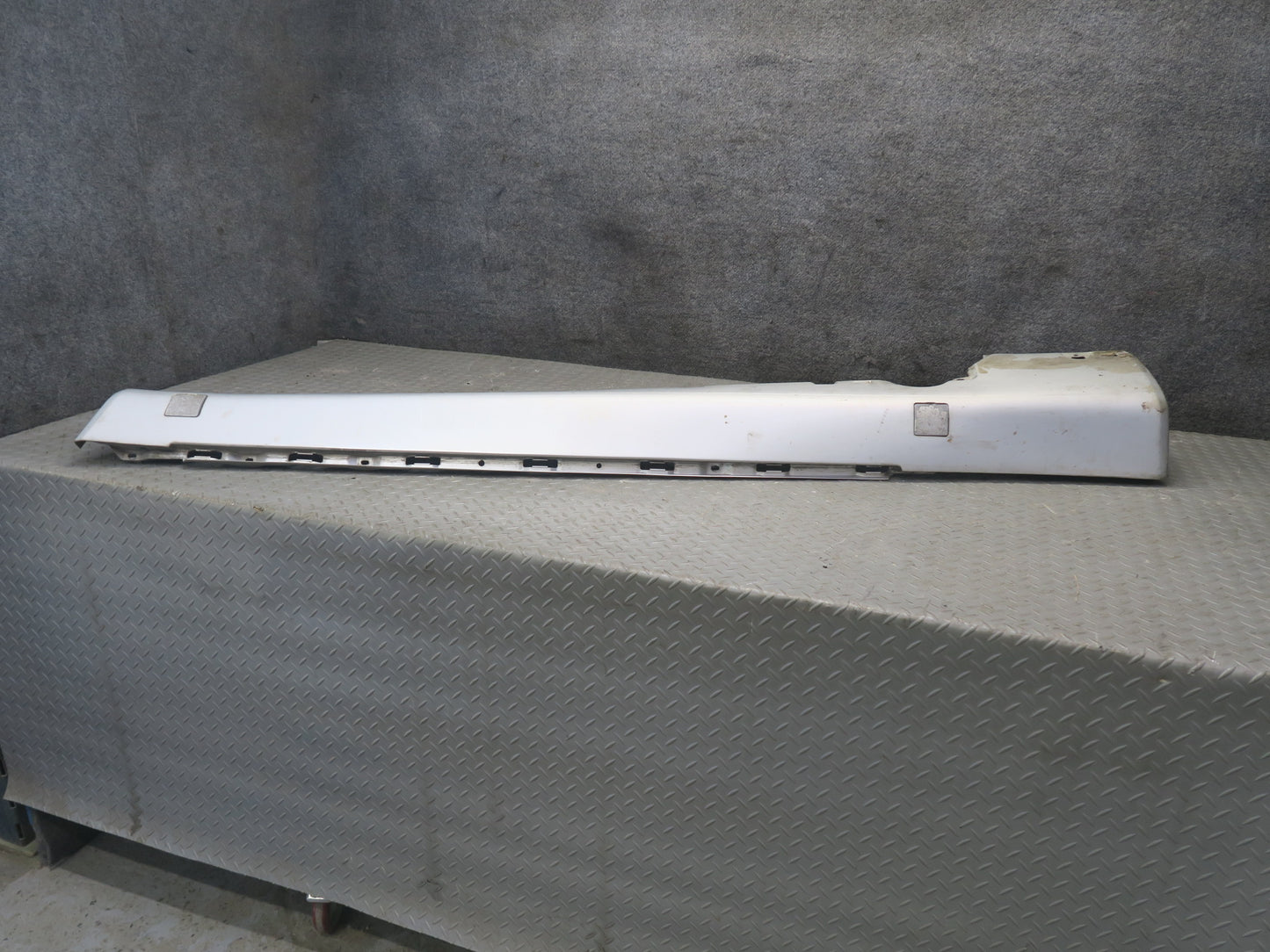 96-02 Mercedes R129 Sl-class Set of 2 Side Skirt Rocker Panel Molding Silver OEM