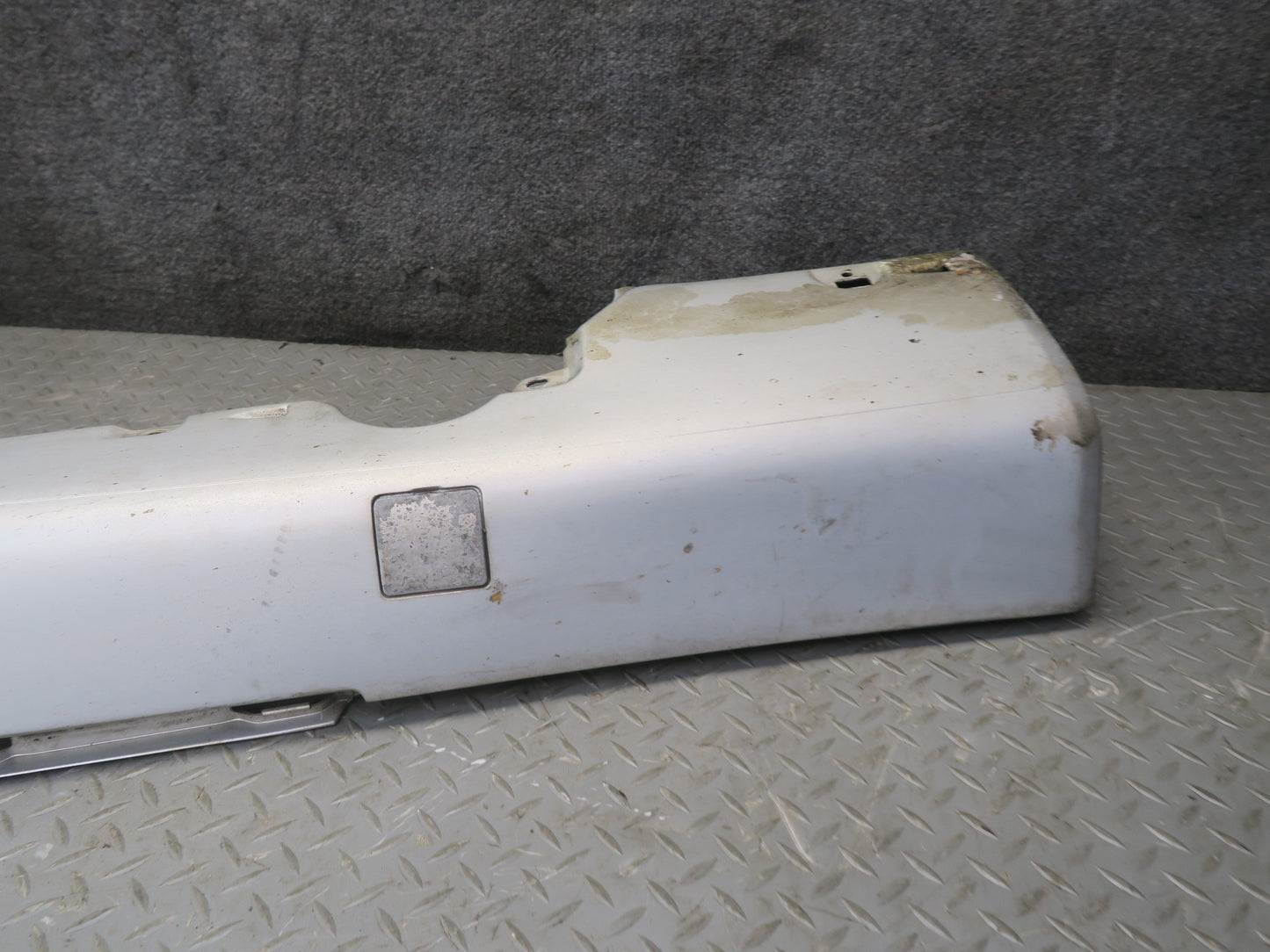 96-02 Mercedes R129 Sl-class Set of 2 Side Skirt Rocker Panel Molding Silver OEM