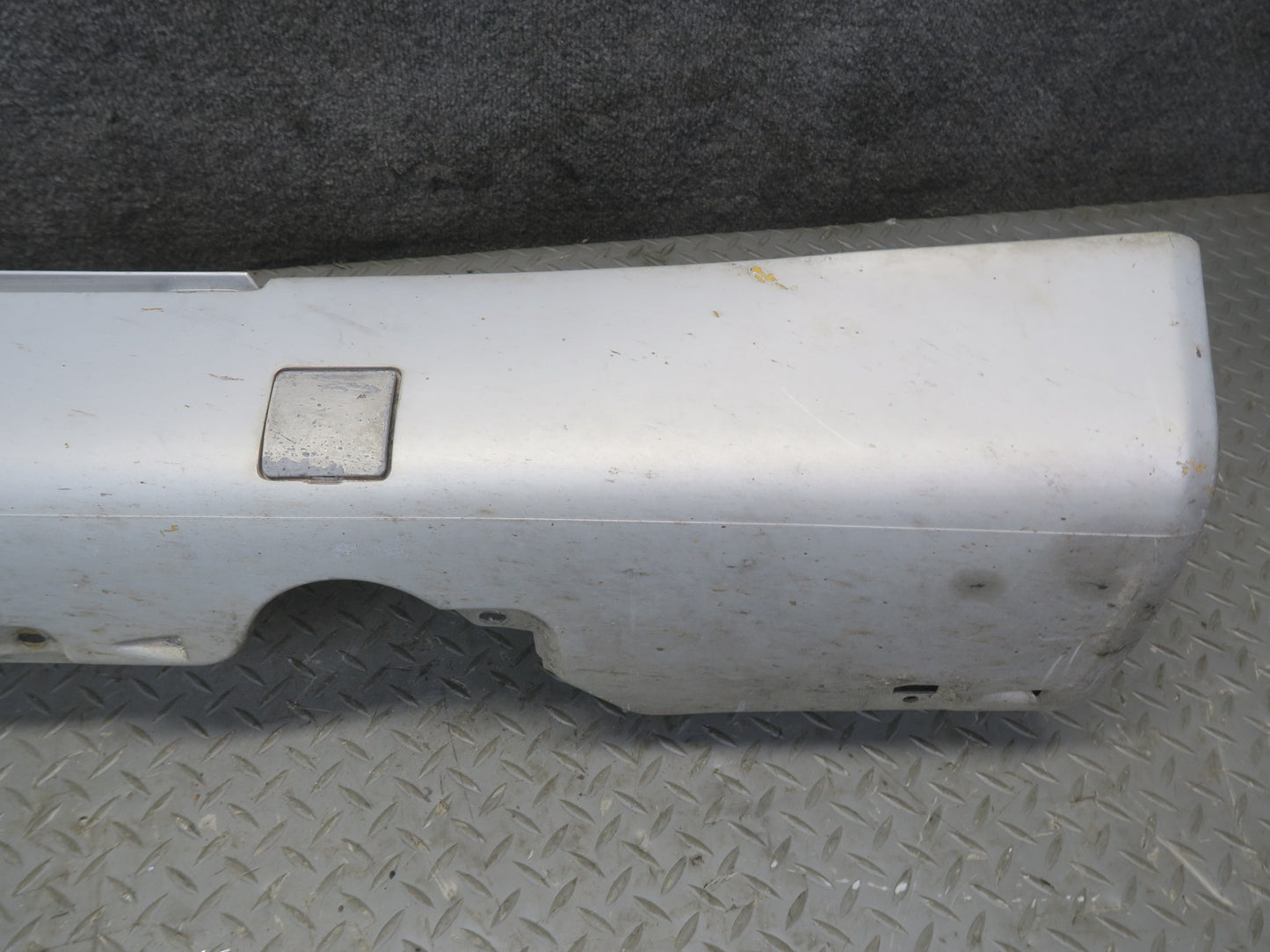 96-02 Mercedes R129 Sl-class Set of 2 Side Skirt Rocker Panel Molding Silver OEM
