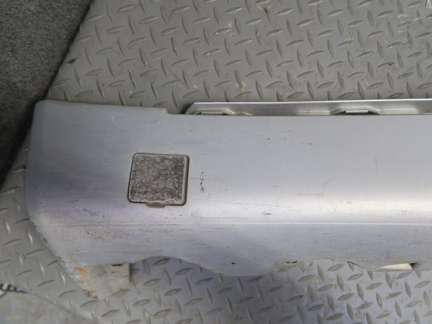 96-02 Mercedes R129 Sl-class Set of 2 Side Skirt Rocker Panel Molding Silver OEM