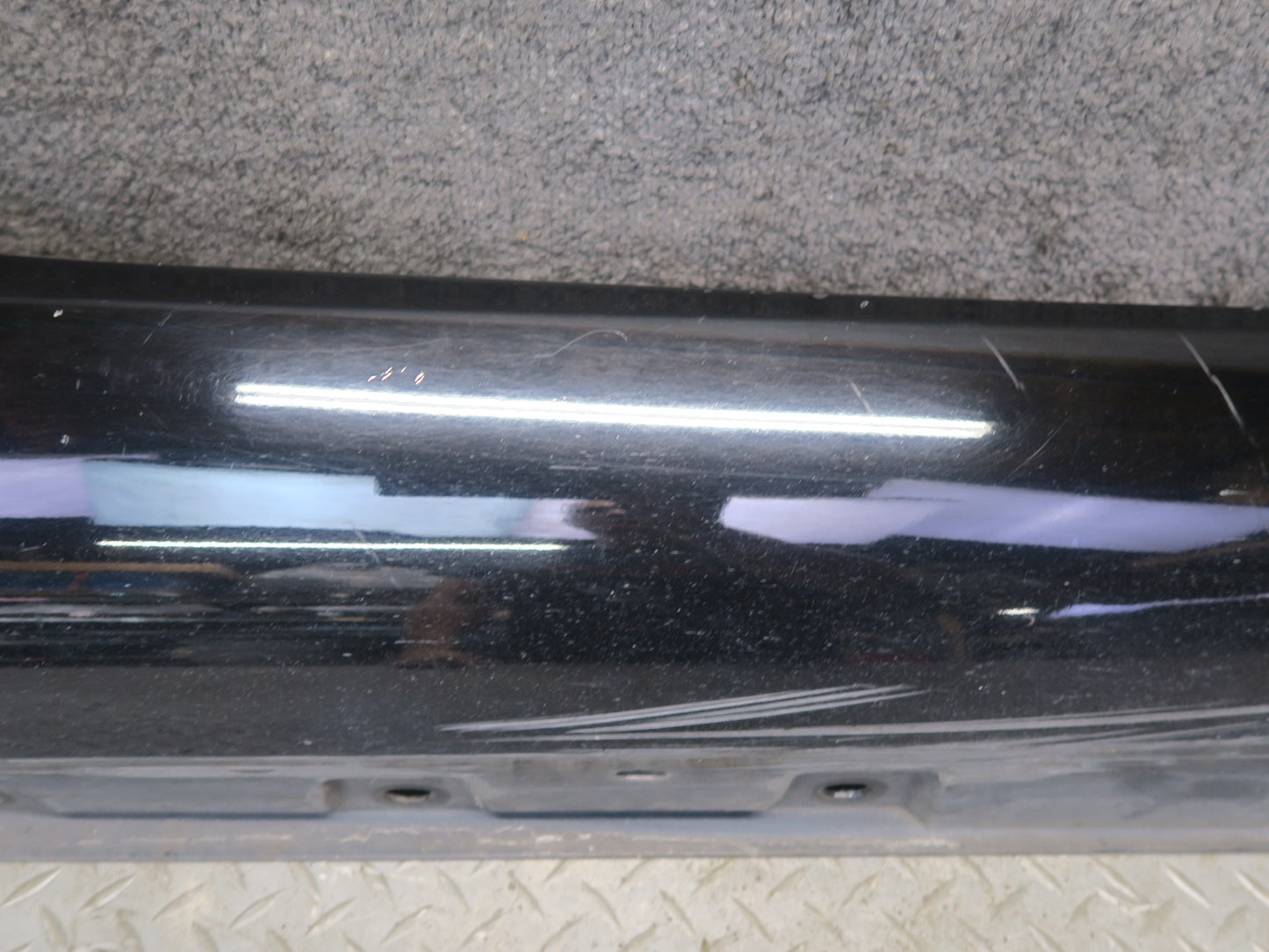 2012-2016 Mercedes R172 SLK Left Right Side Rocker Skirt Panel Molding Trim Set