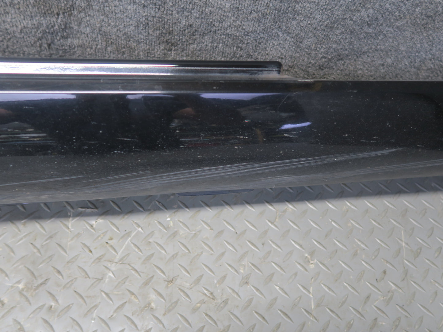 2012-2016 Mercedes R172 SLK Left Right Side Rocker Skirt Panel Molding Trim Set