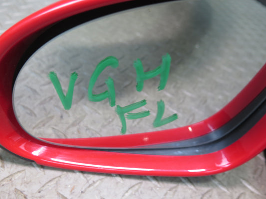 06-09 VW Golf MK5 R32 Left Door Exterior Side View Heated Mirror RED OEM