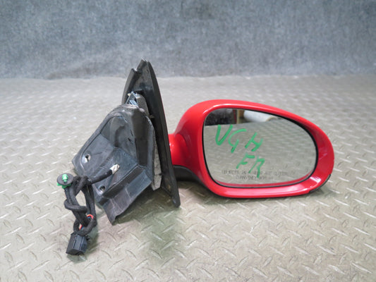06-09 VW Golf MK5 R32 Right Door Exterior Side View Heated Mirror RED OEM
