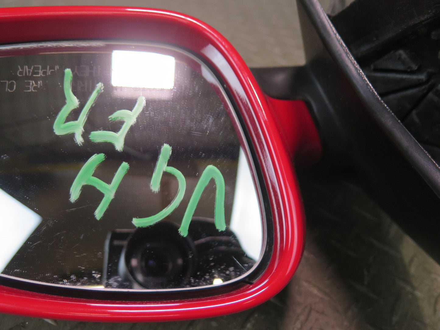 06-09 VW Golf MK5 R32 Right Door Exterior Side View Heated Mirror RED OEM