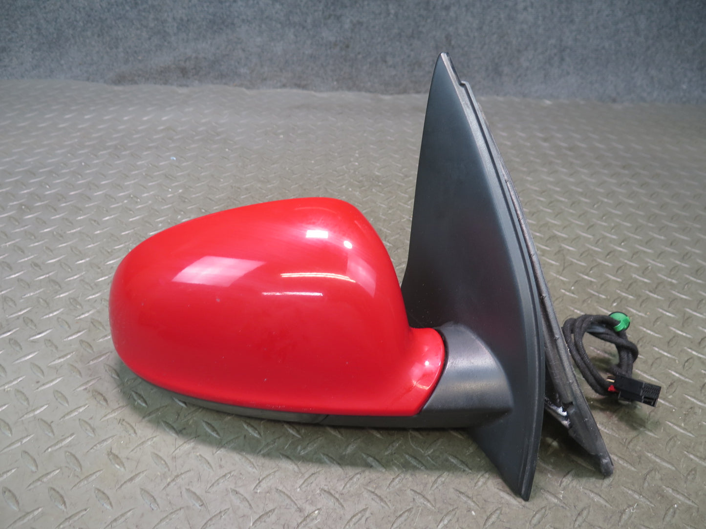06-09 VW Golf MK5 R32 Right Door Exterior Side View Heated Mirror RED OEM