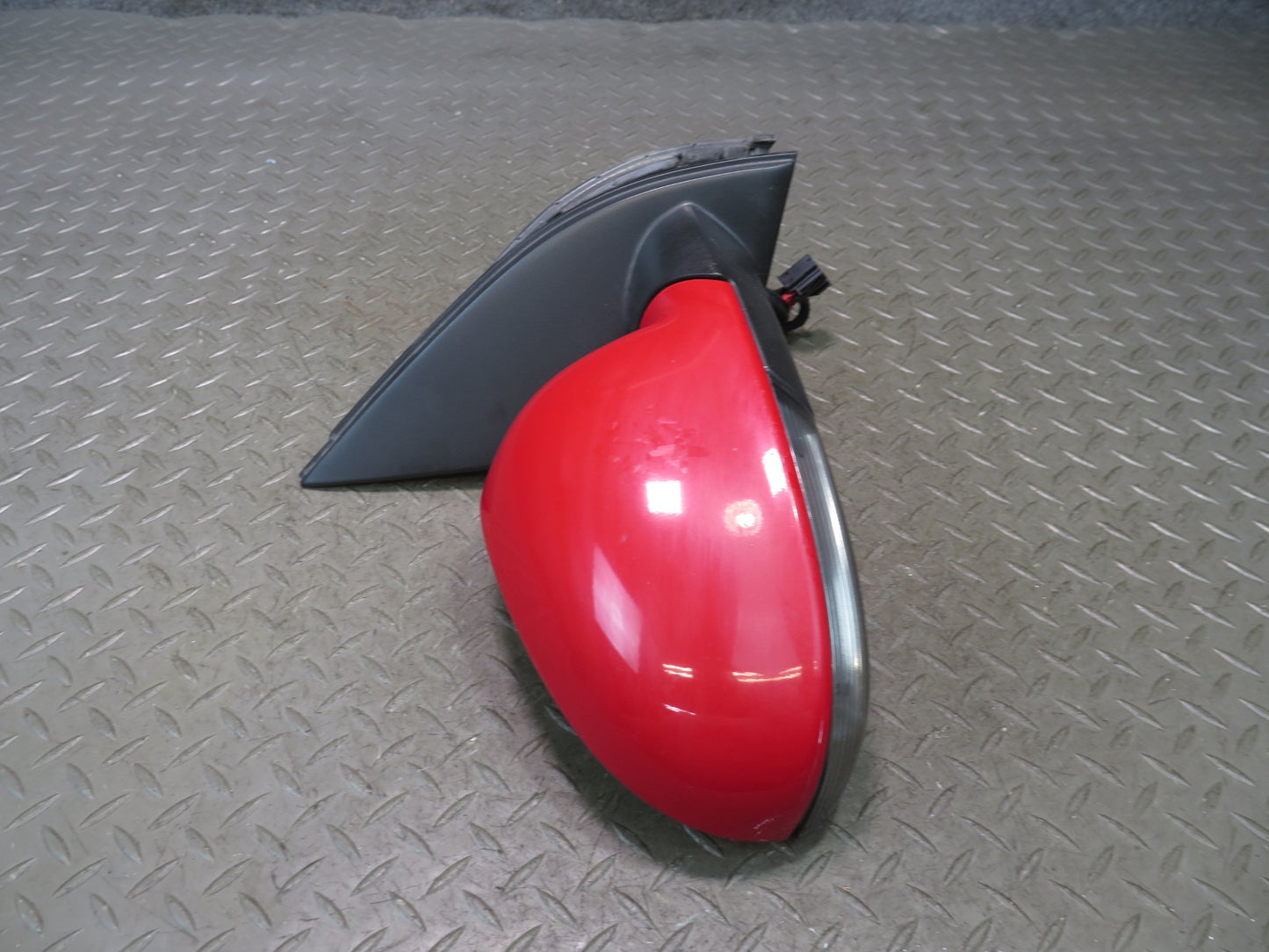 06-09 VW Golf MK5 R32 Right Door Exterior Side View Heated Mirror RED OEM