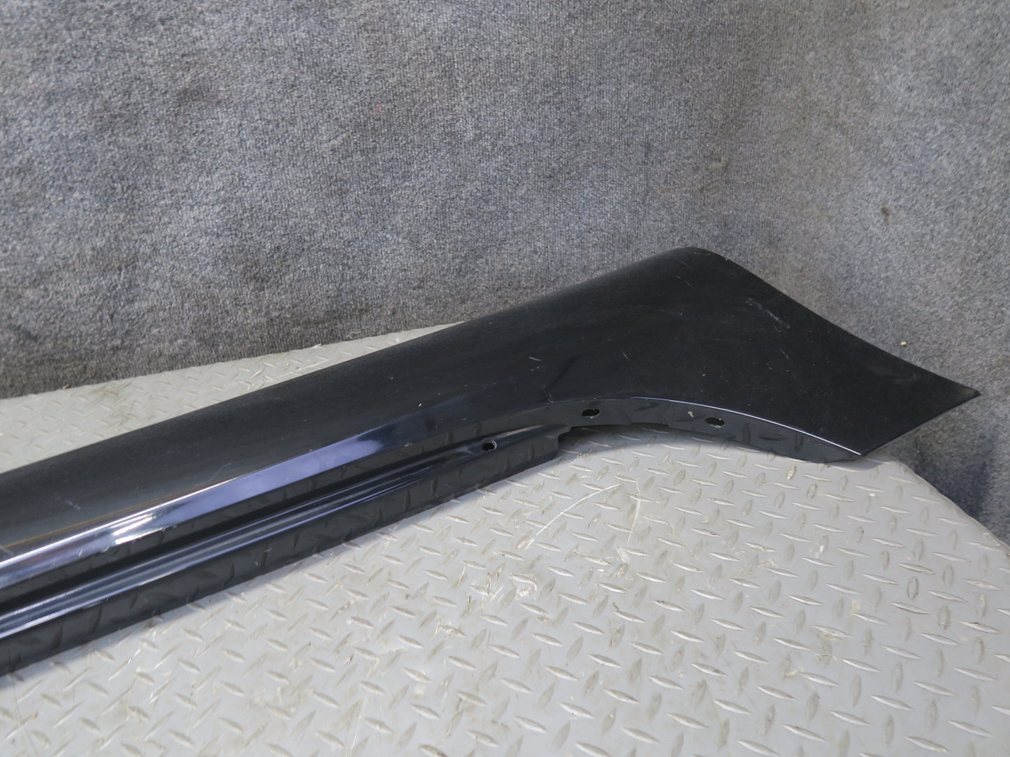 2012-2016 Mercedes R172 SLK Left Right Side Rocker Skirt Panel Molding Trim Set