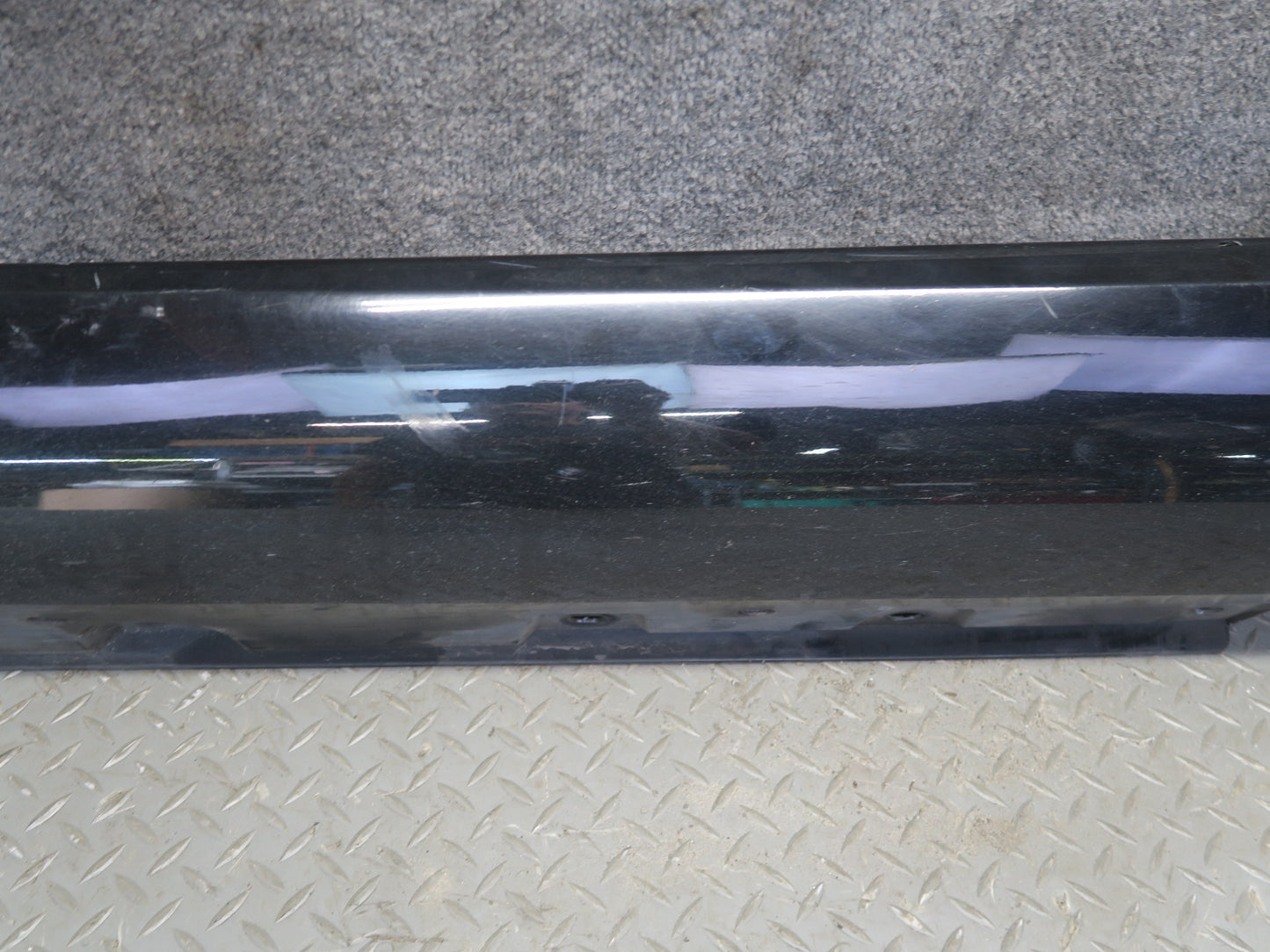2012-2016 Mercedes R172 SLK Left Right Side Rocker Skirt Panel Molding Trim Set