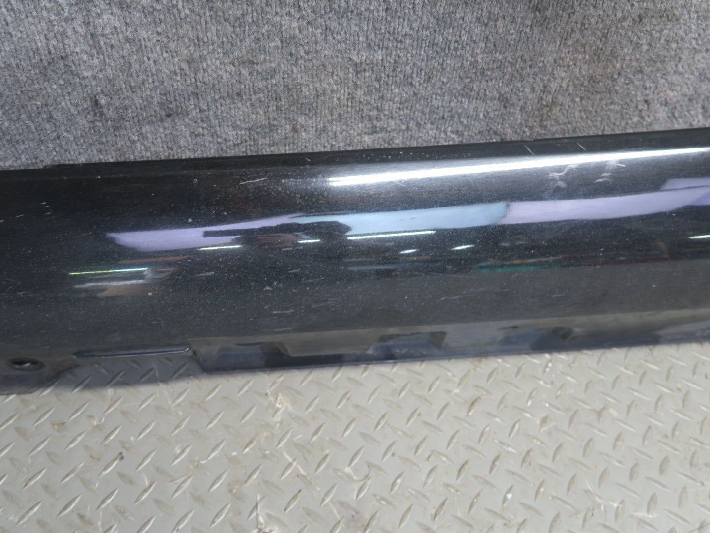 2012-2016 Mercedes R172 SLK Left Right Side Rocker Skirt Panel Molding Trim Set