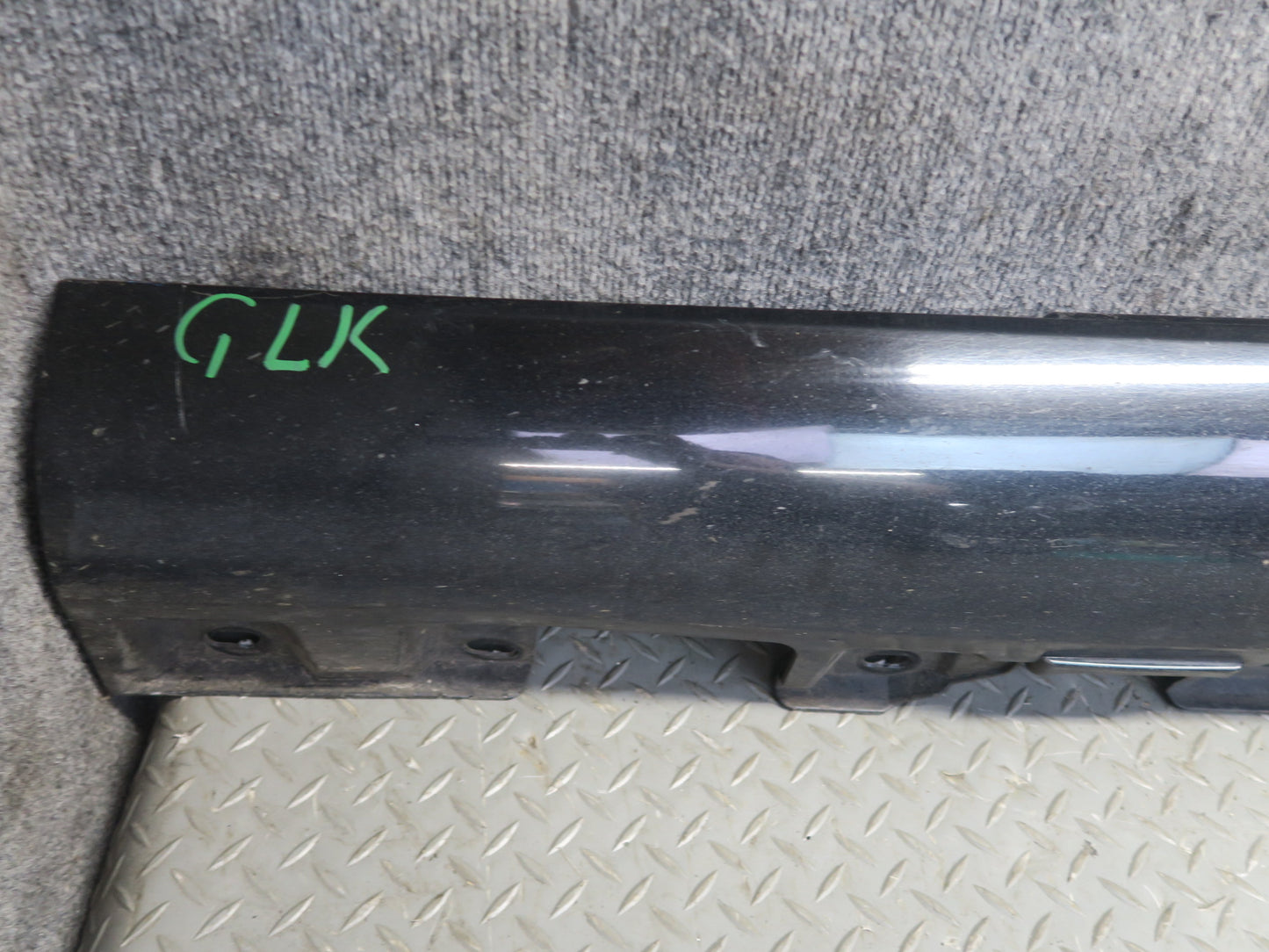 2012-2016 Mercedes R172 SLK Left Right Side Rocker Skirt Panel Molding Trim Set