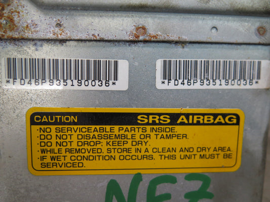 92-93 NISSAN 300ZX Z32 SRS AIRBAG SENSOR CONTROL MODULE 2855546P00 OEM