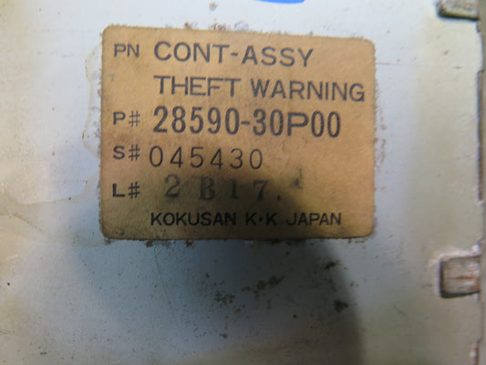 90-93 Nissan Z32 300ZX Theft Warning Control Module 28590-30P00 OEM