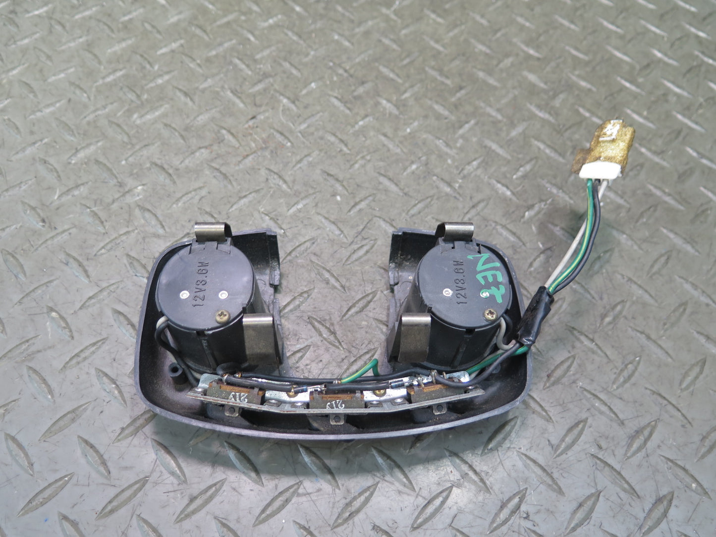 93-96 Nissan Z32 300ZX Convertible Overhead Interior Dome Light Lamp Black OEM