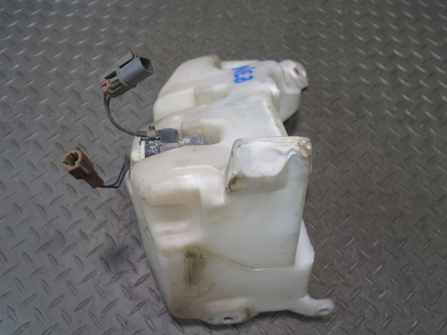 93-96 Nissan 300ZX Z32 Convert Windshield Washer Fluid Reservoir Tank w Pump OEM