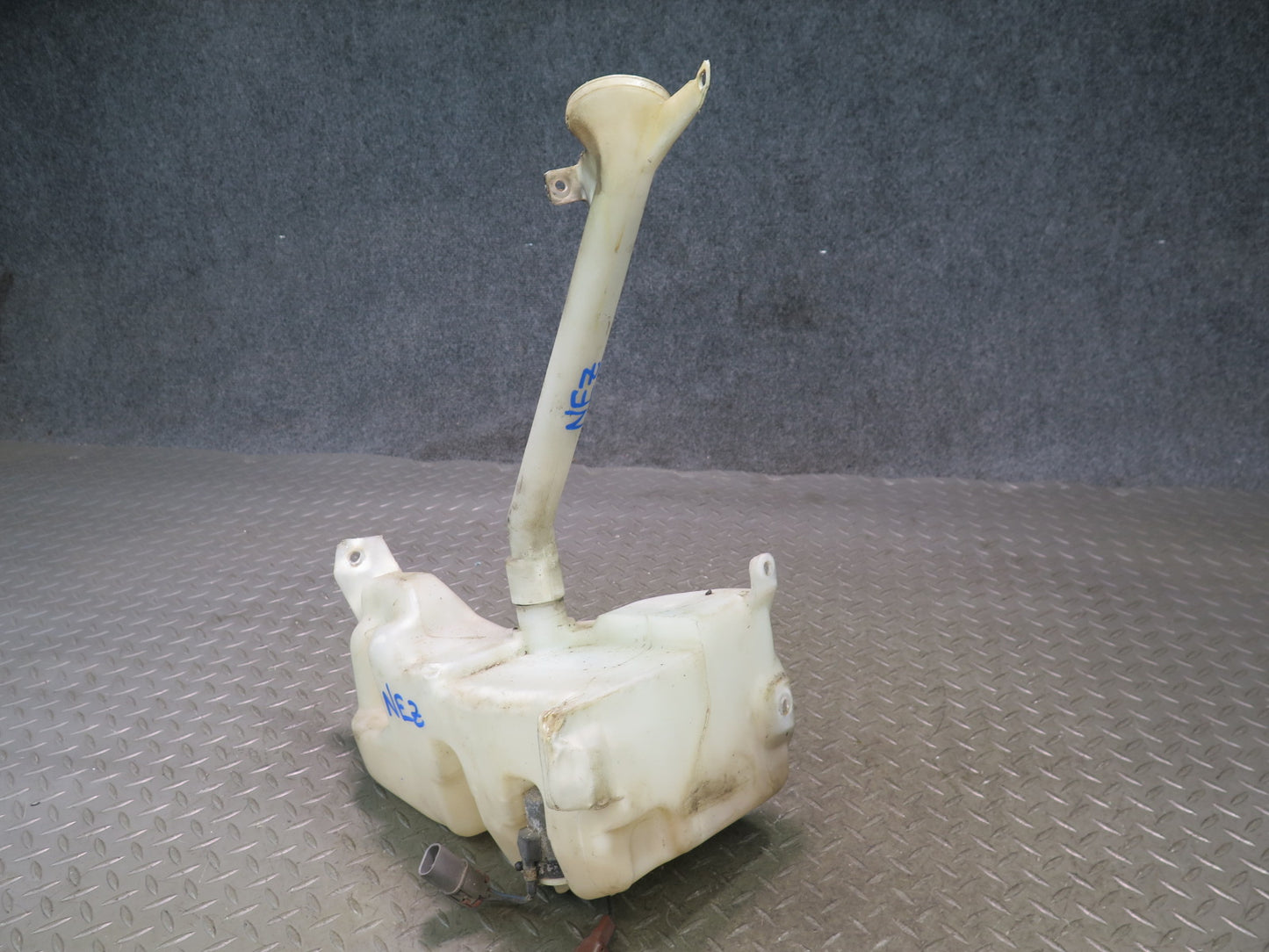 93-96 Nissan 300ZX Z32 Convert Windshield Washer Fluid Reservoir Tank w Pump OEM