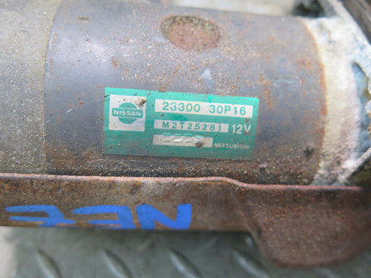 90-96 Nissan Z32 300ZX VG30D Engine Starter Motor 23300-30P16 OEM