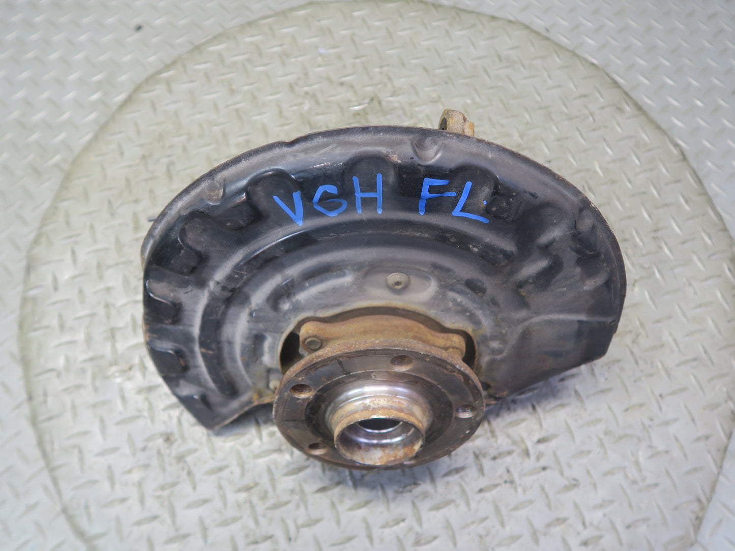 2008 VW Golf R32 AWD Front Left Spindle Knuckle Wheel Hub Bearing OEM