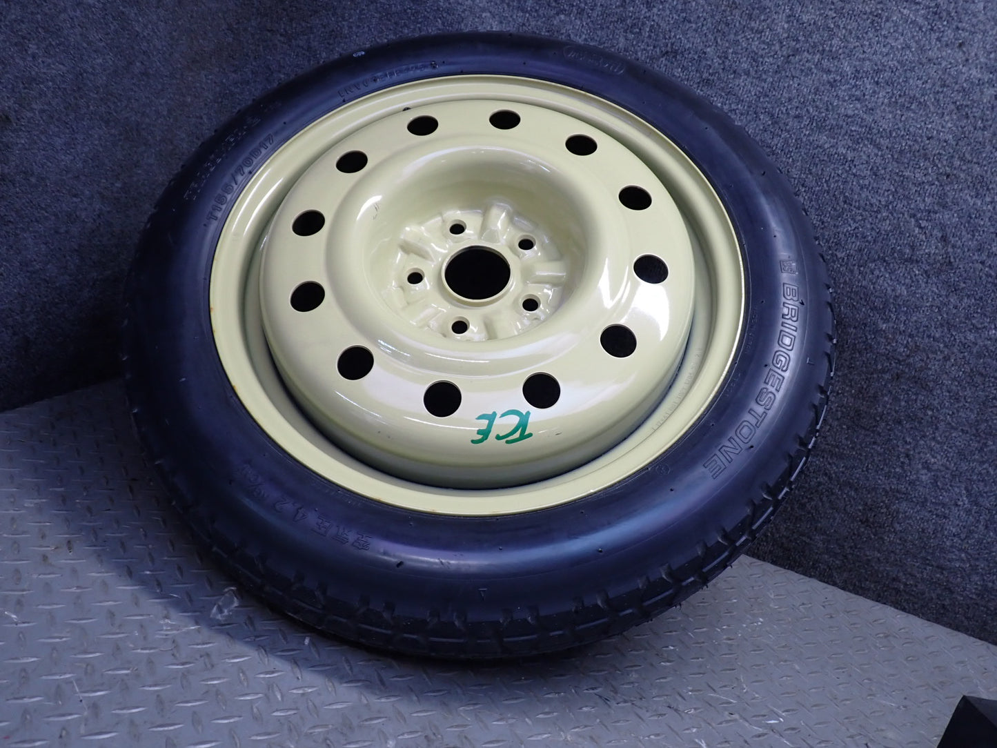 95-00 Toyota Celsior Lexus LS400 Spare Tire R17 17" Wheel 17x4J ET42 155/70 OEM
