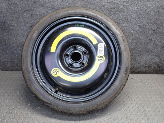 06-09 VW Golf MK5 R32 Spare Tire R18" Wheel 18x3.5 ET25.5 1K0601027B OEM