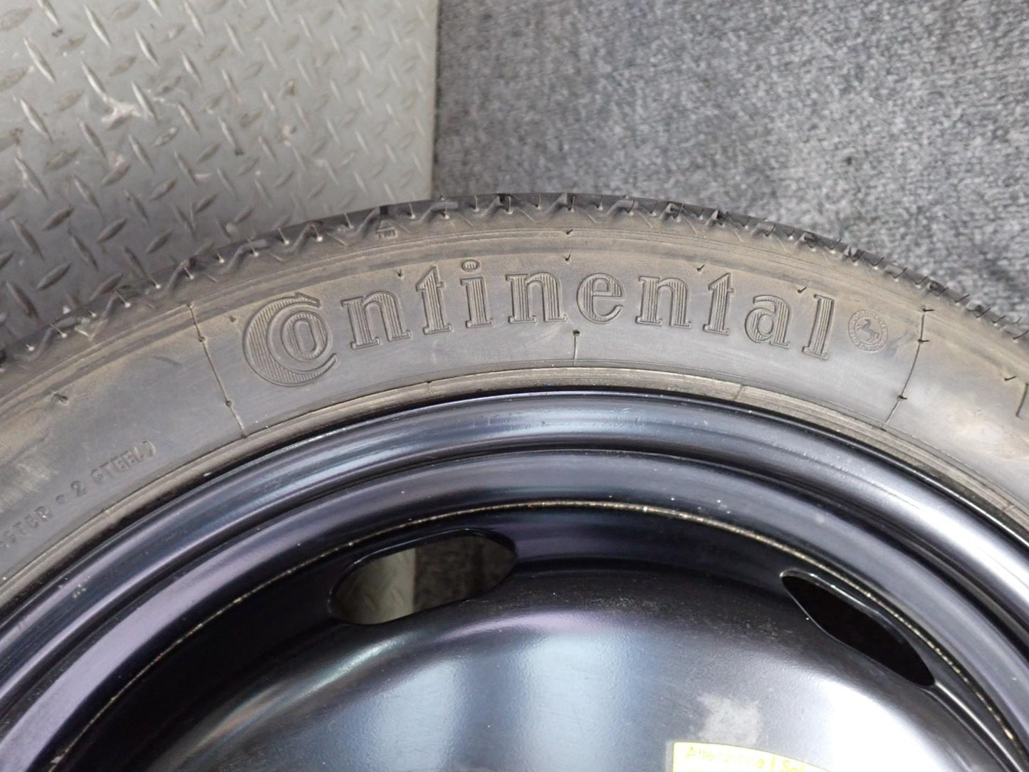 06-09 VW Golf MK5 R32 Spare Tire R18" Wheel 18x3.5 ET25.5 1K0601027B OEM