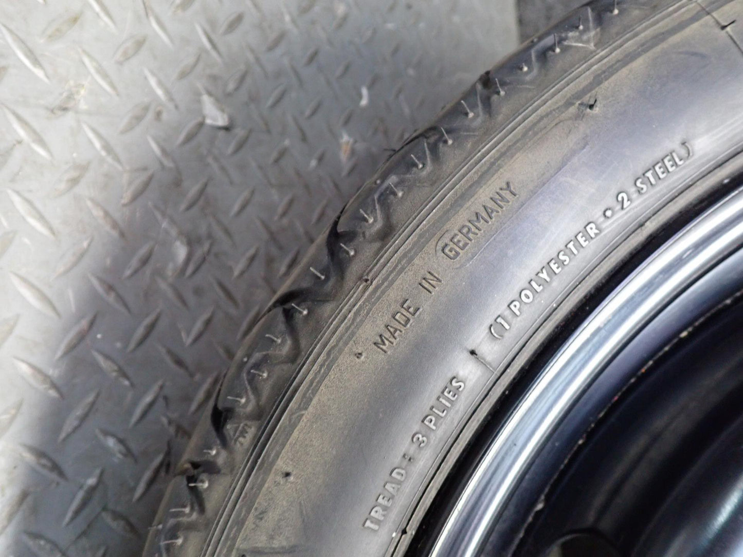 06-09 VW Golf MK5 R32 Spare Tire R18" Wheel 18x3.5 ET25.5 1K0601027B OEM