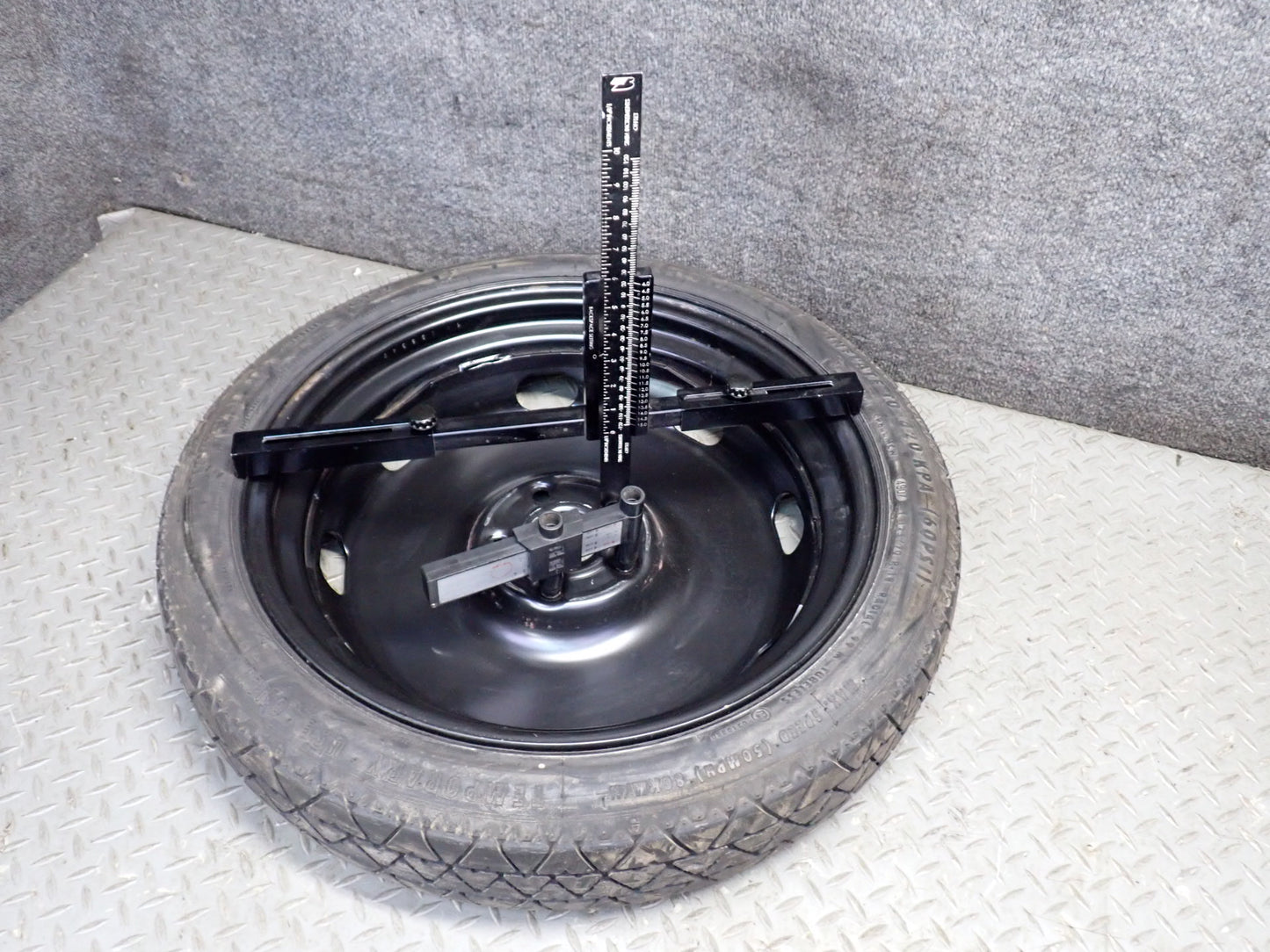 06-09 VW Golf MK5 R32 Spare Tire R18" Wheel 18x3.5 ET25.5 1K0601027B OEM