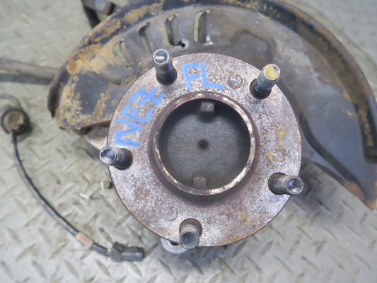 92-96 Nissan Z32 300ZX NON Turbo Front Left Spindle Knuckle Wheel Hub OEM