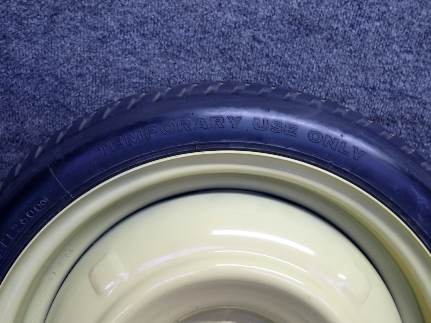 00-02 Toyota MR2 Spyder ZZW30L Spare Tire 16" R16 Wheel Donut 16x4 125/70 OEM
