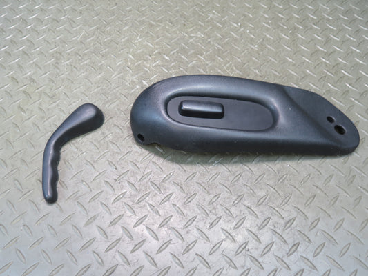 97-04 Chevrolet Corvette C5 Front Left Seat Control Switch w Trim & Handle OEM